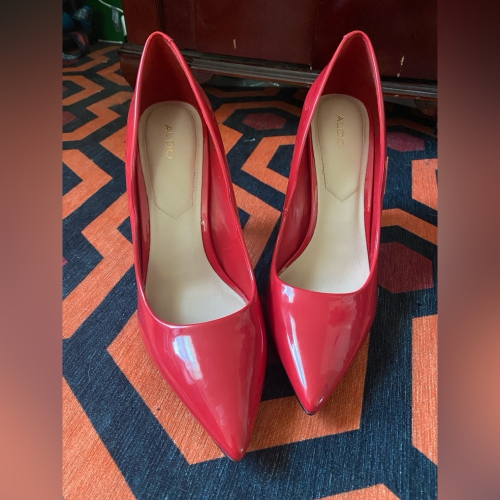 Aldo Cupid Red Heels